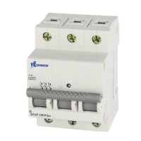Автоматический выключатель ВА47-063 4П 10A Icu-4.5kA х-ка  С 