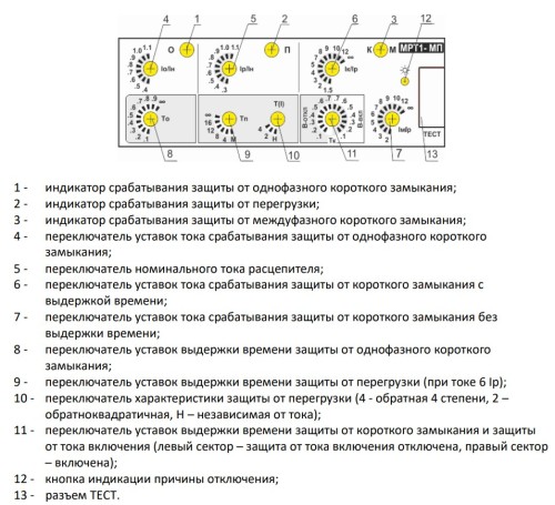 Купить Блок МРТ1-МП (микропроцессорный расцепитель) 
