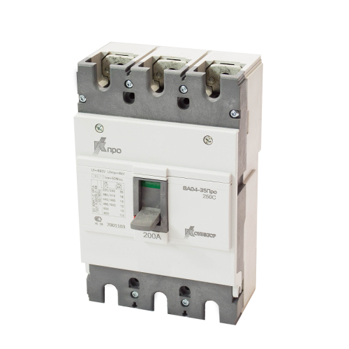 Купить Автоматический выключатель ВА04-35Про 3P 125А Icu-18kA (250C)  