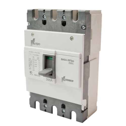 Купить Автоматический выключатель ВА04-35Про 3P 125А Icu-18kA (250C)  