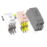 Автоматический выключатель А3712 стационарный c ручным приводом (современный вариант на базе ВА51-35)