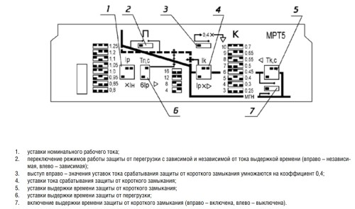 Купить Блок МРТ5 (полупроводниковый расцепитель) 