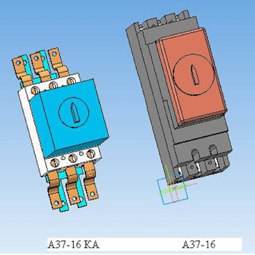 Купить Автоматический выключатель А3716 стационарный c электроприводом (современный вариант на базе ВА51-35) 